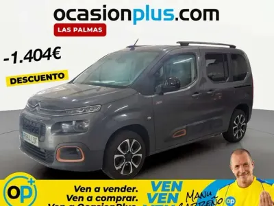 Usado Citroën Berlingo Shine 102 CV (75 kW) 2019 Gris Monovolumen