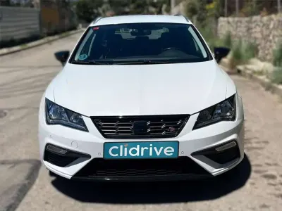 Usado Seat Leon ST FR 150 CV (110 kW) 2017 Blanco Familiar