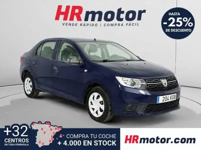 Käytetty Dacia Logan Ambiance 75 HP (55 kW) 2017 Sininen Viistoperä