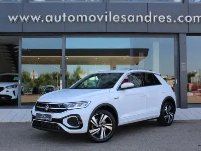 Usado VW T-Roc R-line 150 CV (110 kW) 2023 Blanco SUV