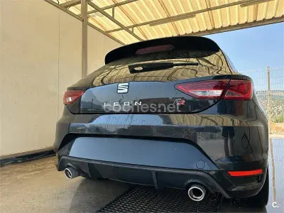 Usado Seat Leon SC FR 184 CV (135 kW) 2014 Azul Utilitario