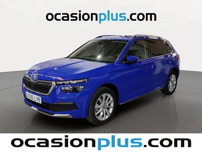 Usado Skoda Kamiq Style 110 CV (80 kW) 2022 Azul SUV