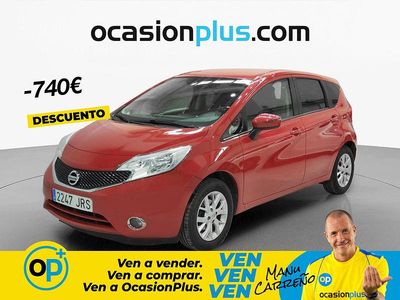 Usado Nissan Note Acenta 80 CV (58 kW) 2016 Rojo Utilitario