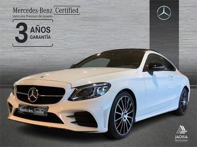 Blanco Usado 2023 Mercedes C220 Coupe | 46.990 € (Precio justo)