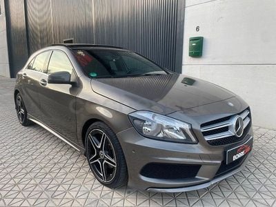 Käytetty Mercedes A200 AMG line 136 HP (100 kW) 2014 Ruskea Sedan