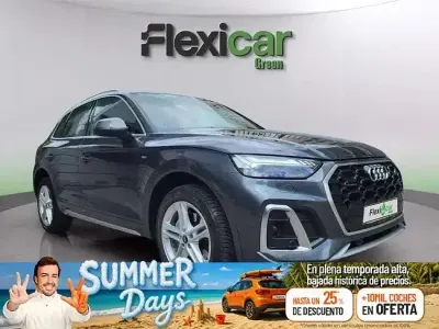 Usado Audi Q5 204 CV (150 kW) 2021 Gris SUV