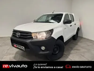 Usado Toyota HiLux 150 CV (110 kW) 2019 Blanco Pickup/Camioneta