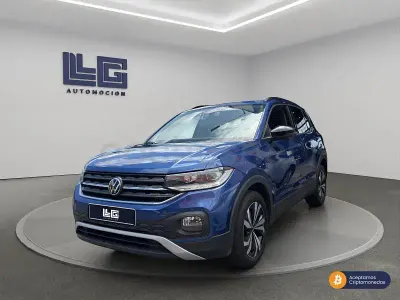 Usado VW T-Cross Edition 95 CV (69 kW) 2021 Azul SUV