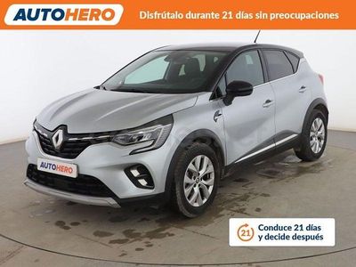 Usado Renault Captur Zen 91 CV (66 kW) 2021 Gris / plata SUV