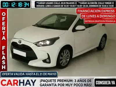 Usado Toyota Yaris Hybrid Active 116 HP (85 kW) 2022 Branco Citadino