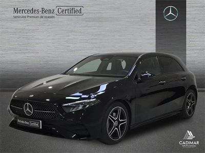 Usado Mercedes A180 AMG line 136 CV (100 kW) 2024 Negro Berlina