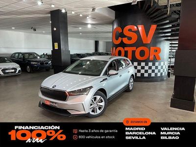 Usado Skoda Enyaq iV 133 kW (181 CV) 2021 Gris SUV