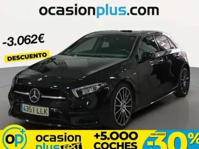 Usado Mercedes A200 AMG 163 CV (119 kW) 2020 Negro Utilitario