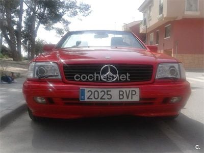 Usado Mercedes SL500 320 CV (235 kW) 1997 Rojo Descapotable