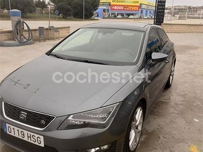 Usado Seat Leon SC FR 184 CV (135 kW) 2014 Gris / plata Utilitario