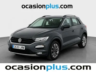 Usado VW T-Roc Advance 110 CV (80 kW) 2021 Gris SUV