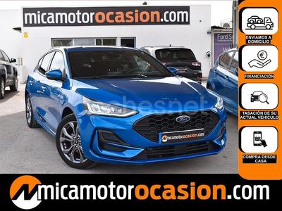 Usado Ford Focus ST-Line 125 CV (91 kW) 2023 Azul Berlina