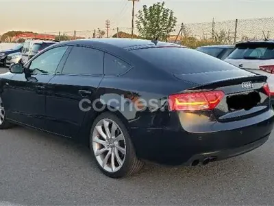 Usado Audi A5 Sportback S-Line 177 CV (130 kW) 2012 Negro Utilitario