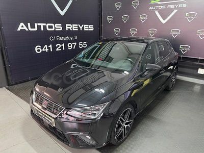 Usado Seat Ibiza FR 90 CV (66 kW) 2020 Negro Utilitario
