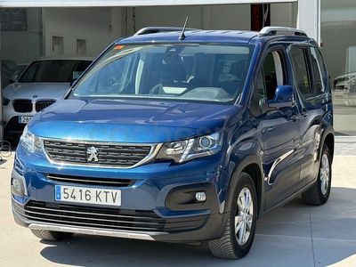 Usado Peugeot Rifter Allure 130 CV (95 kW) 2019 Azul Monovolumen