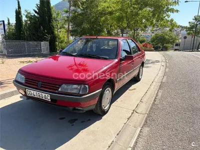 Usado Peugeot 405 110 CV (80 kW) 1992 Granate Berlina