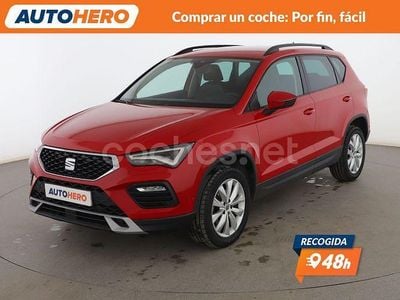 Usado Seat Ateca Style 150 CV (110 kW) 2021 Rojo SUV
