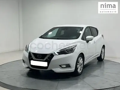 Usado Nissan Micra N-Connecta 100 CV (73 kW) 2019 Blanco Utilitario