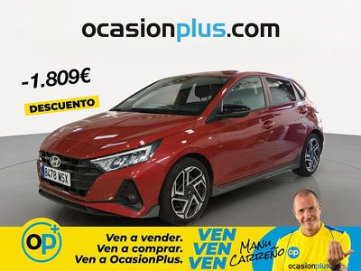 Usado Hyundai i20 N Line 79 CV (58 kW) 2024 Rojo Berlina