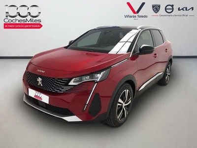 Rojo Usado 2021 Peugeot 3008 GT SUV | 18.990 €