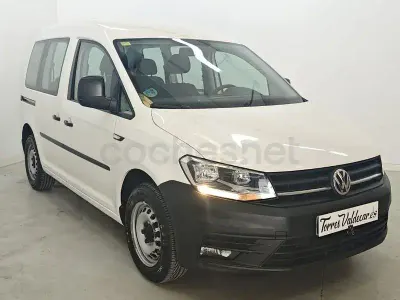 Usado VW Caddy Edition 102 CV (75 kW) 2018 Blanco Monovolumen