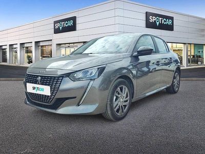Usado Peugeot 208 Active 75 CV (55 kW) 2022 Gris Utilitario