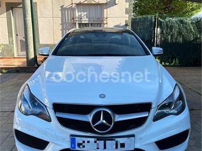 Usado Mercedes E220 170 CV (125 kW) 2014 Blanco Coupe