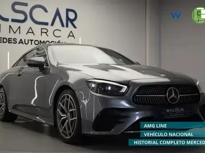Käytetty Mercedes E220 194 HP (142 kW) 2021 Harmaa Coupe - kaksiovinen
