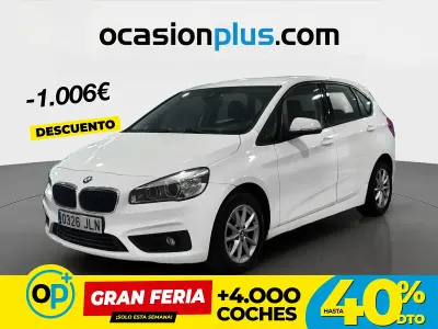 Usado BMW 218 Active Tourer 150 CV (110 kW) 2016 Blanco Monovolumen