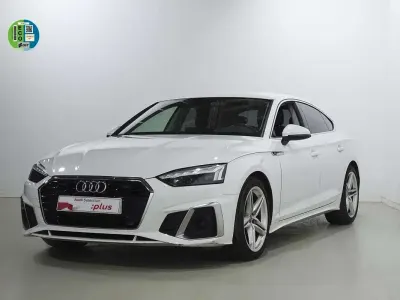 Usado Audi A5 Sportback S-Line 163 CV (119 kW) 2020 Blanco Utilitario