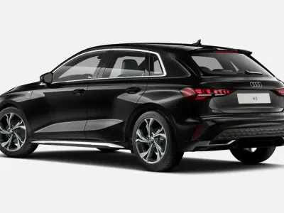 Nuevo Audi A3 Sportback S-Line 150 CV (110 kW) 2026 Negro Utilitario