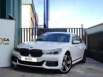 Usado BMW 740 iPerformance 326 CV (239 kW) 2017 Blanco Berlina