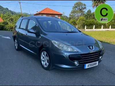 Usado Peugeot 307 143 CV (105 kW) 2007 Gris / plata Familiar