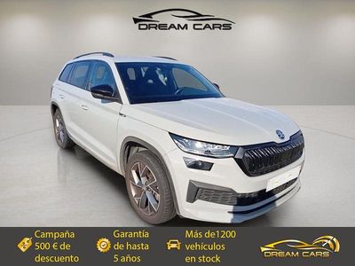 Gris Usado 2022 Skoda Kodiaq SportLine SUV | 28.990 € (Un poco caro)