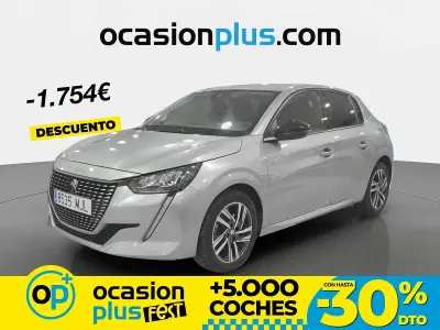 Usado Peugeot 208 Allure 100 CV (73 kW) 2023 Gris Utilitario