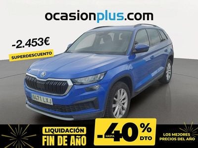 Azul Usado 2022 Skoda Kodiaq Ambition SUV | 26.990 € (Precio justo)