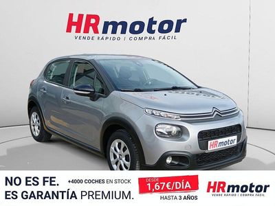 Usado Citroën C3 Feel 110 CV (80 kW) 2019 Gris Utilitario