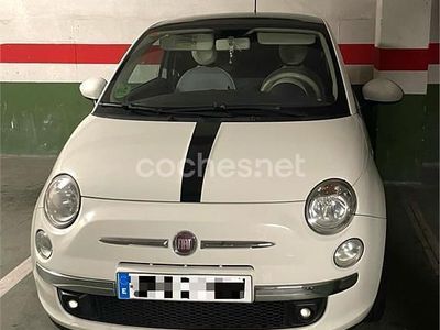 Usado Fiat 500 Lounge 69 CV (50 kW) 2011 Blanco Berlina