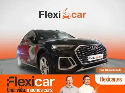 Usado Audi Q5 S-Line 163 CV (119 kW) 2021 Negro SUV