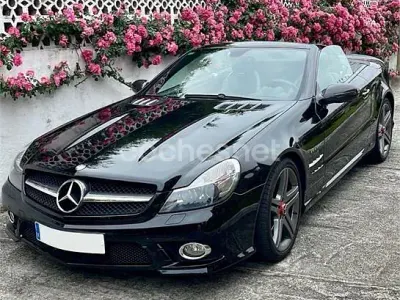 Usado Mercedes SL280 231 CV (169 kW) 2010 Negro Descapotable