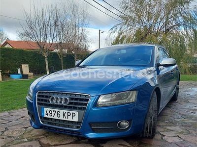 Usado Audi A5 Sportback 190 CV (139 kW) 2010 Azul Utilitario