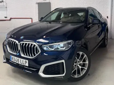 Käytetty BMW X6 Comfort Edition 286 HP (210 kW) 2021 Sininen Katumaasturi