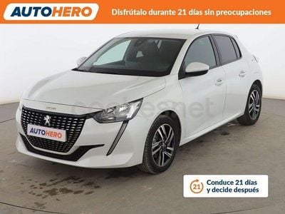 Usado Peugeot 208 Allure 101 CV (74 kW) 2020 Blanco Utilitario