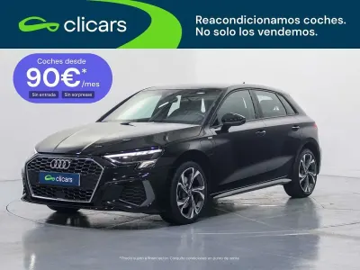 Usado Audi A3 Advanced 150 CV (110 kW) 2022 Negro Berlina