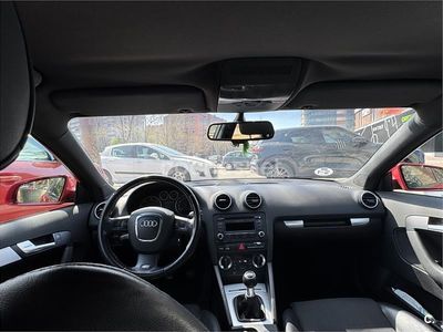 Usado Audi A3 S-Line 140 CV (102 kW) 2008 Rojo Utilitario